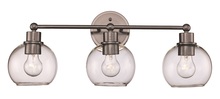  22223 BN - Grand Collection 3-Light Globe Shaded Vanity Wall Light